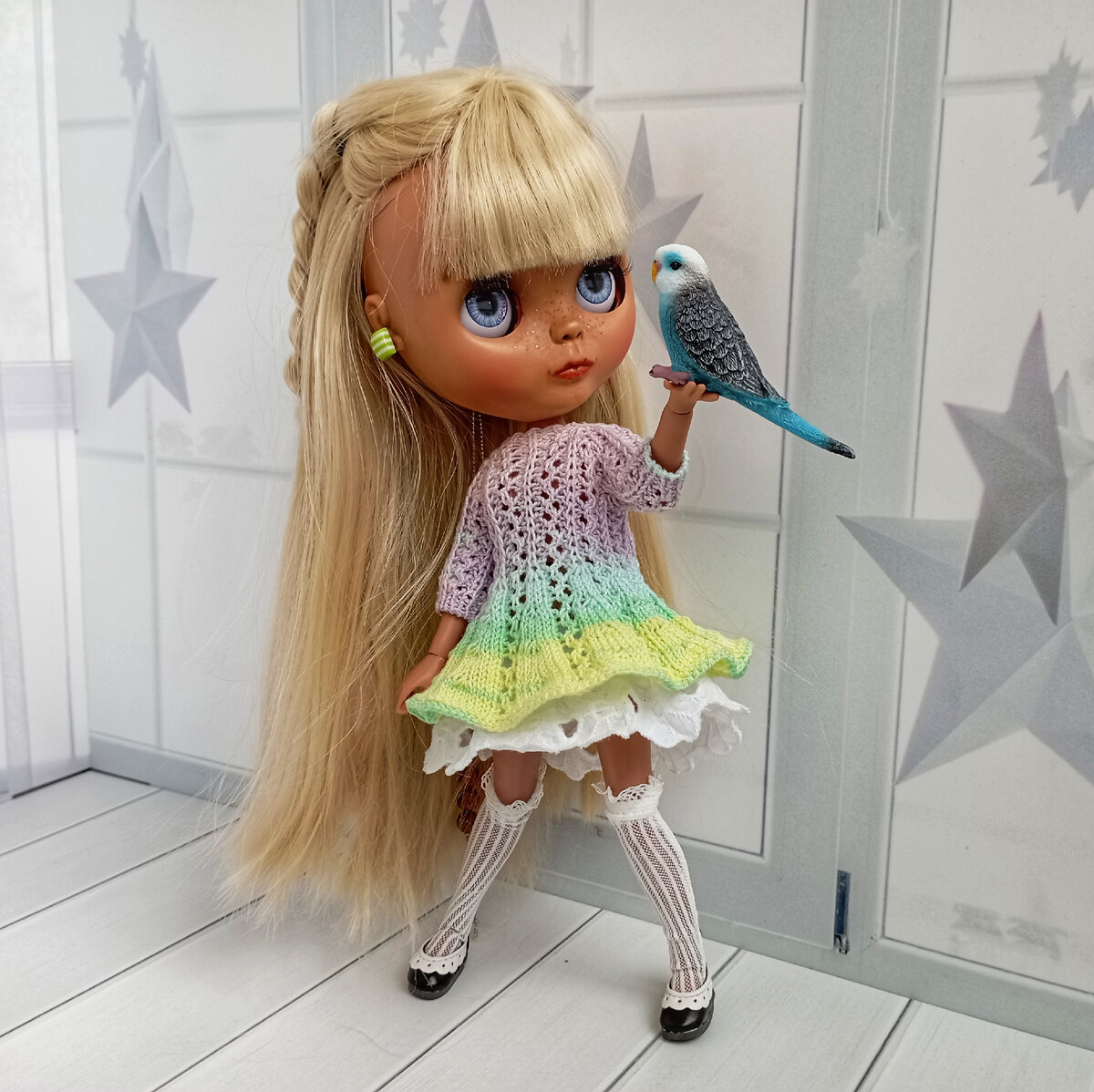 Платье для Барби крючком: вяжем просто и быстро