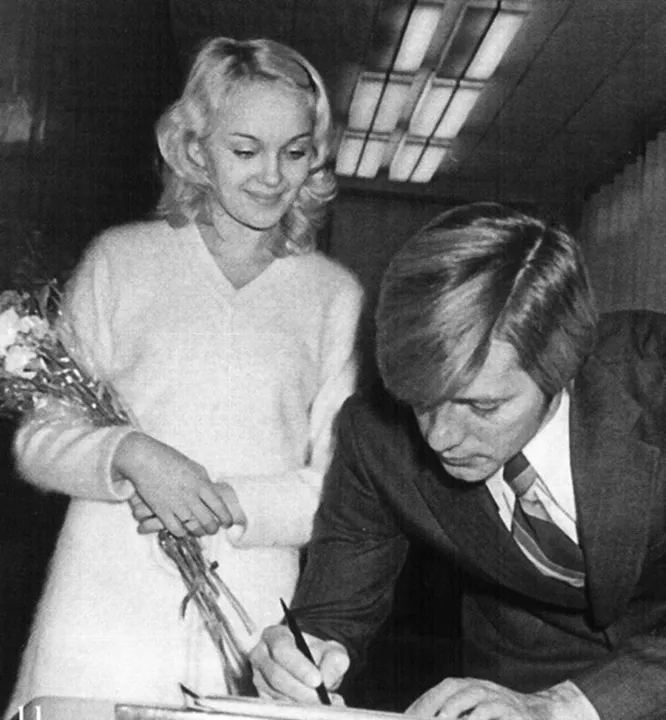 Наталья Гвоздикова и Евгений Жариков 