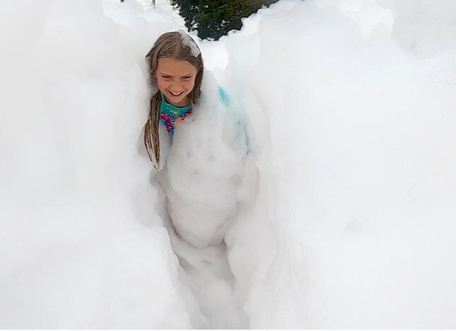 Какой должен быть уровень пены на пенной вечеринке ?