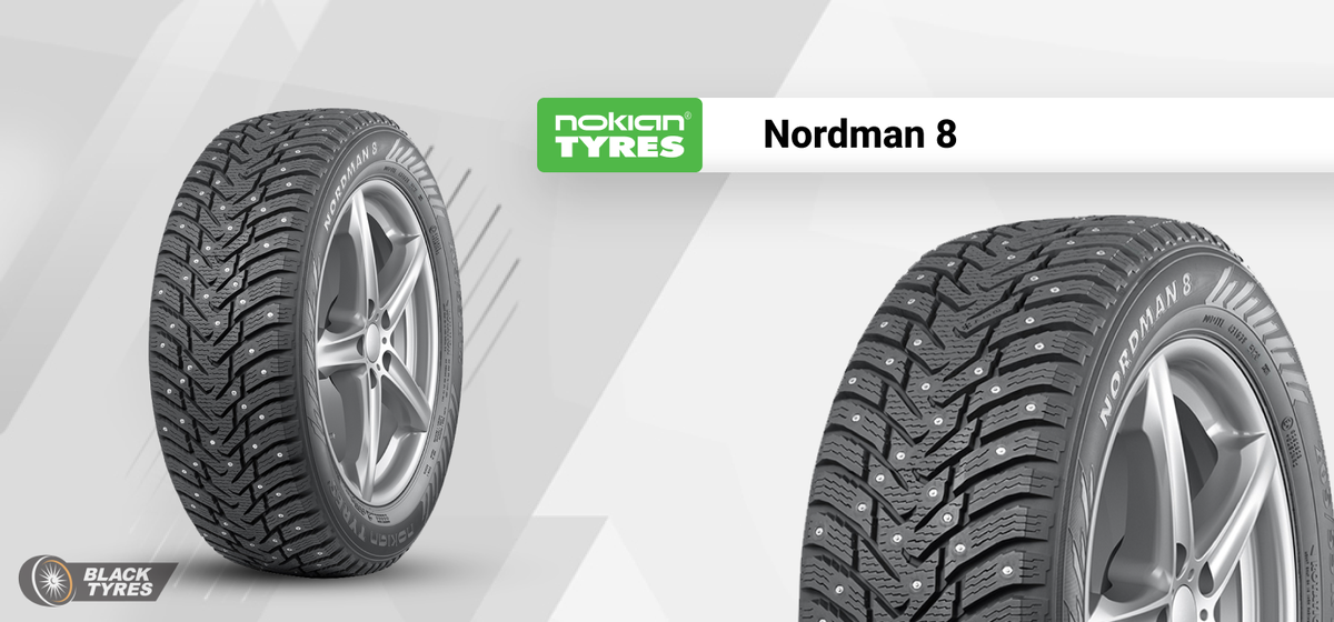 Шипованные шины Nokian Nordman Nordman 8 для легковых автомобилей, внедорожников и кроссоверов