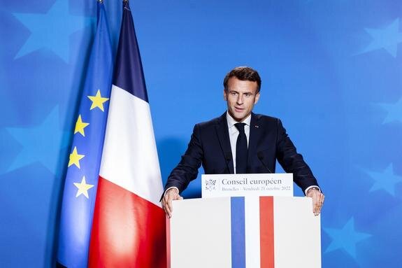    Президент Франции Эммануэль Макрон, Nicolas Landemard / globallookpress.com