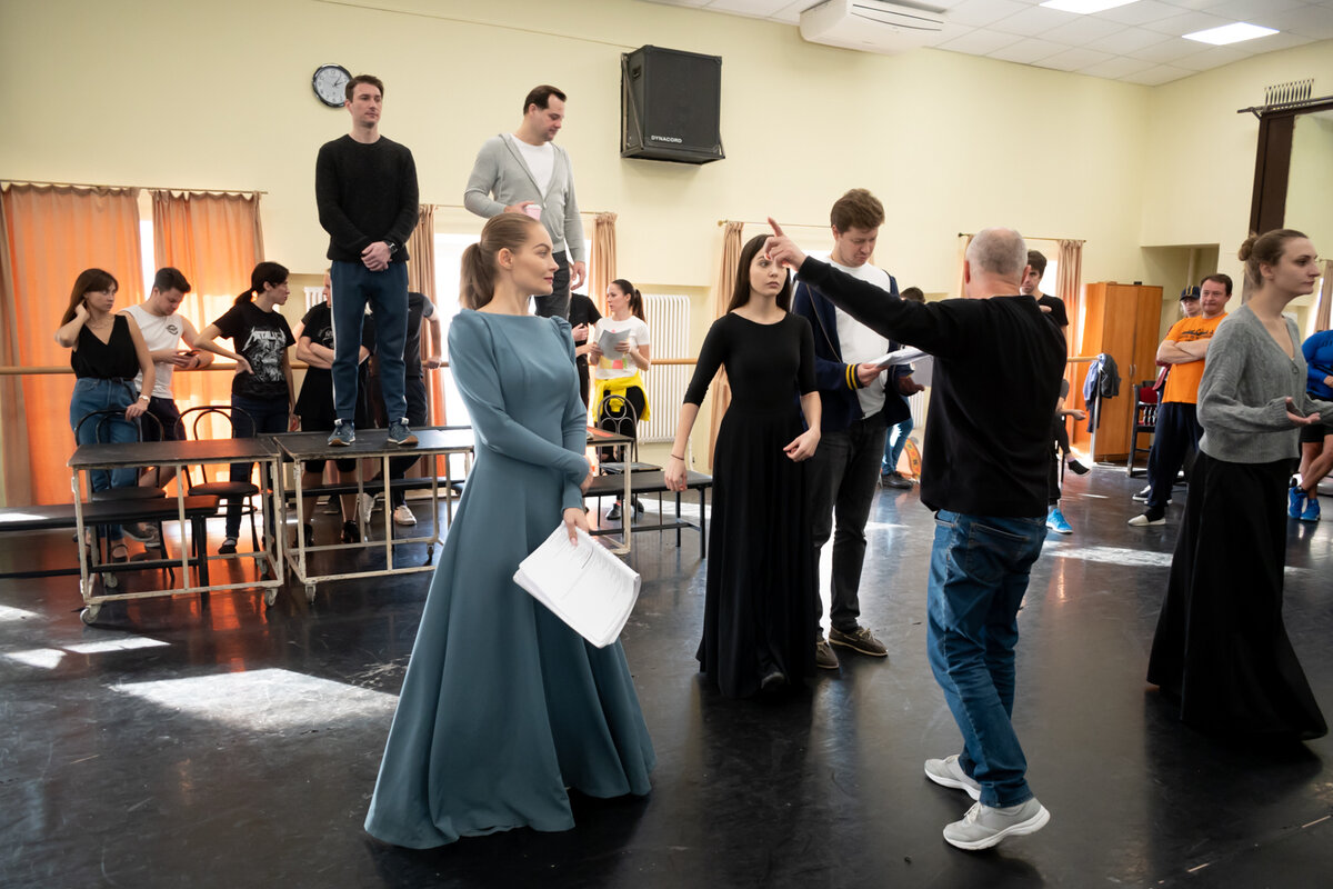 Мюзикл А. Укупника "Князь Серебряный" репетиция