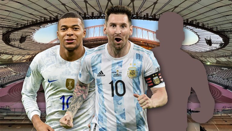    Килиан Мбаппе, Лионель Месси.