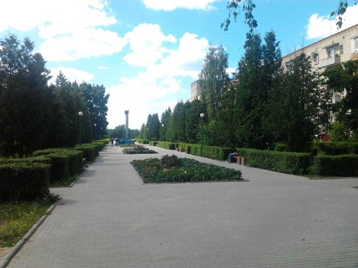 Фото из интернета. Центральная аллея города.
