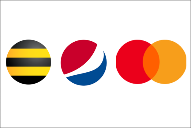 Благодаря цветам без слов понятно, о каком бренде речь