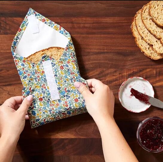    Многоразовый пакет для еды   
Источник: Фотография из блога «bhg»