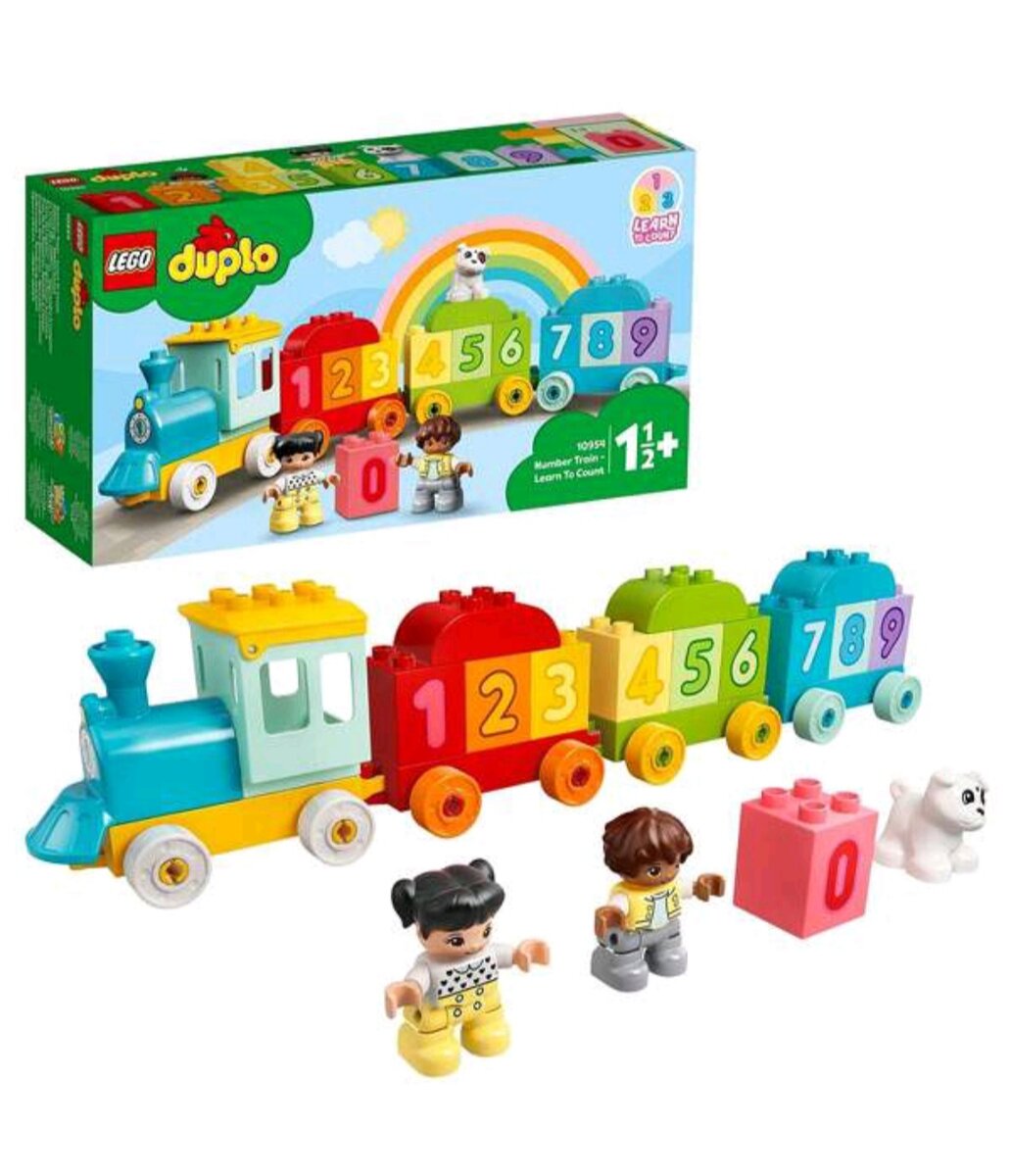 Lego Duplo 10954 "Поезд с цифрами"