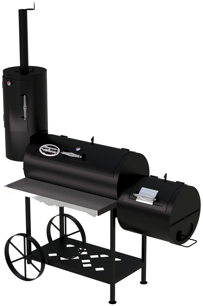 Гриль-Смокер казан XXL от Завод-мангалов.рф