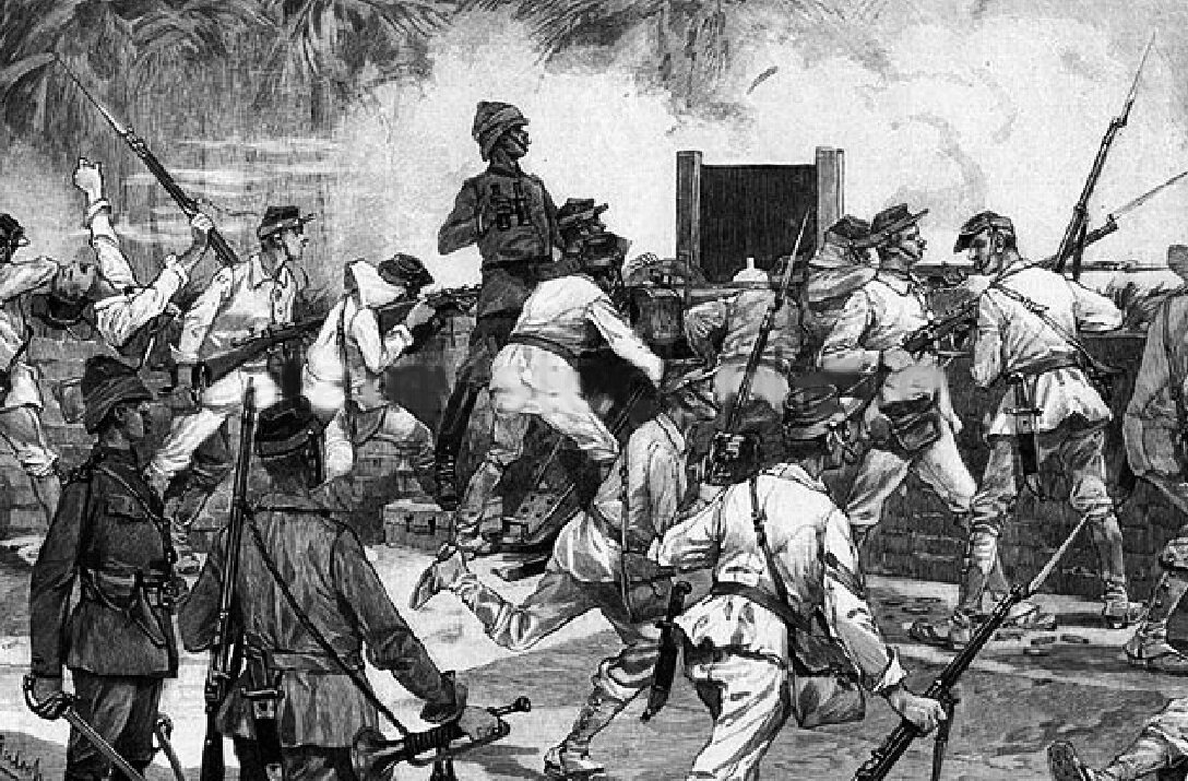 Бой с голландскими войсками