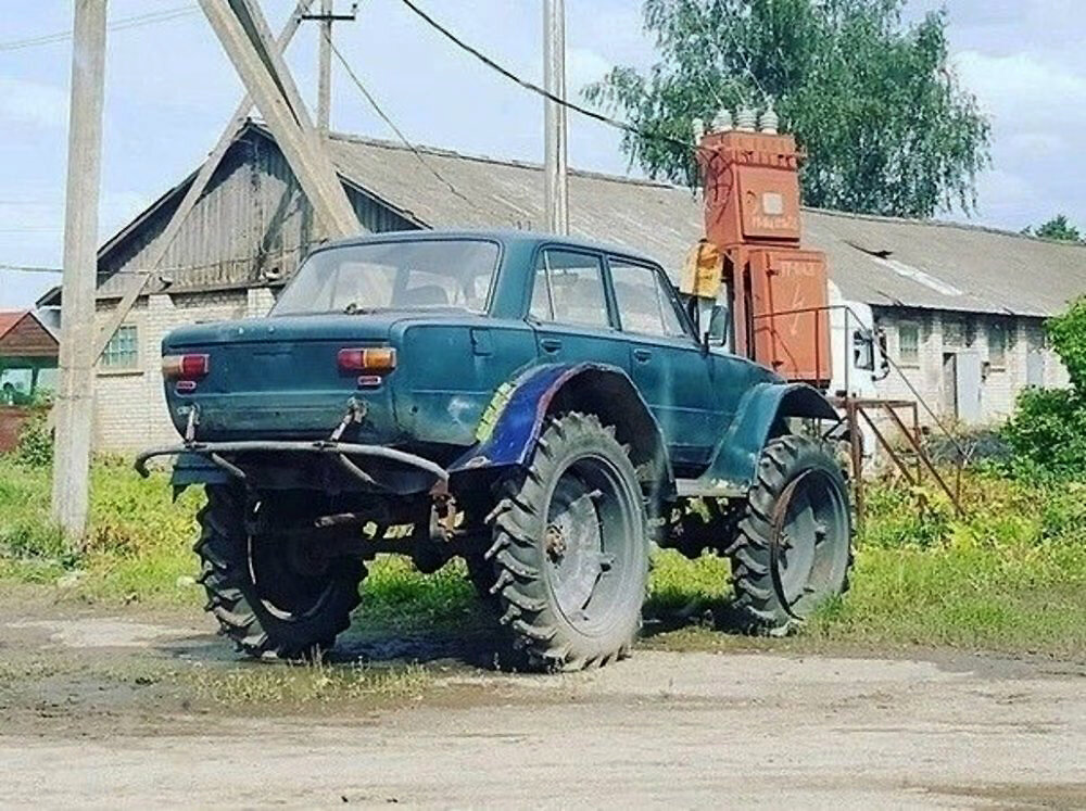 Крутой allroad на базе ВАЗ-2101
