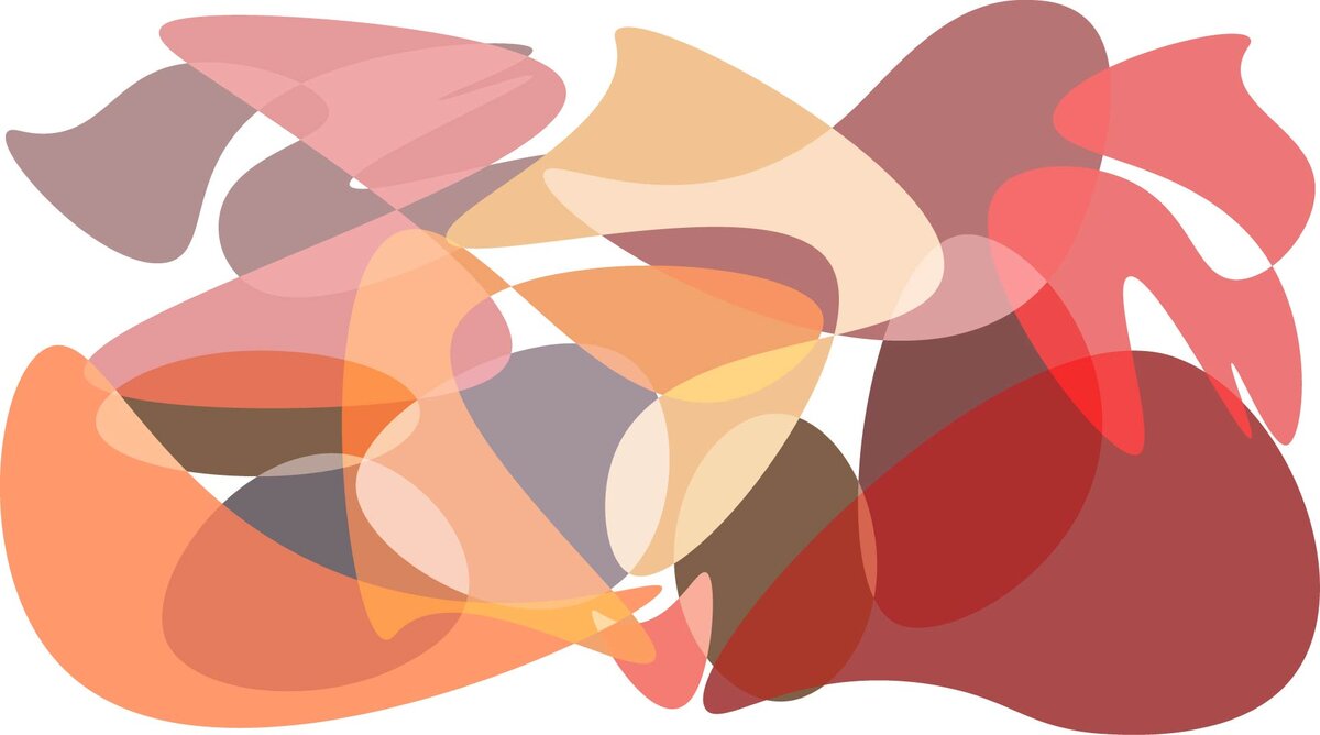 абстракция . Векторная иллюстрация, работа в Adobe Illustrator .