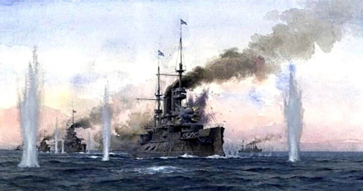 Сражение в Желтом море 28 июля 1904 г