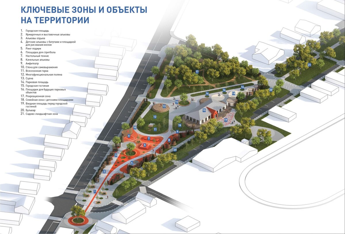 Проект прибрежной зоны в калининске саратовской области