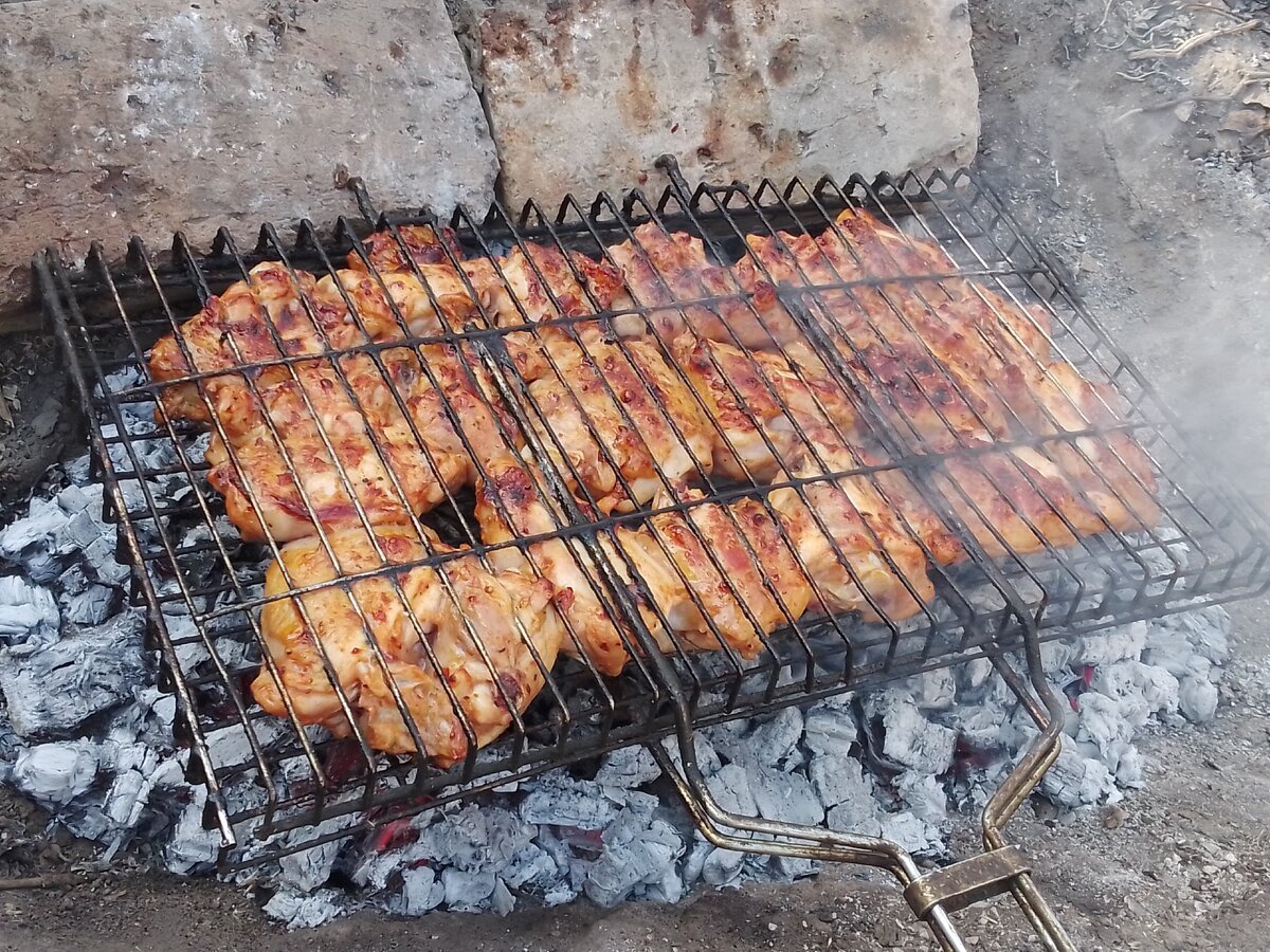 Шашлык из курицы