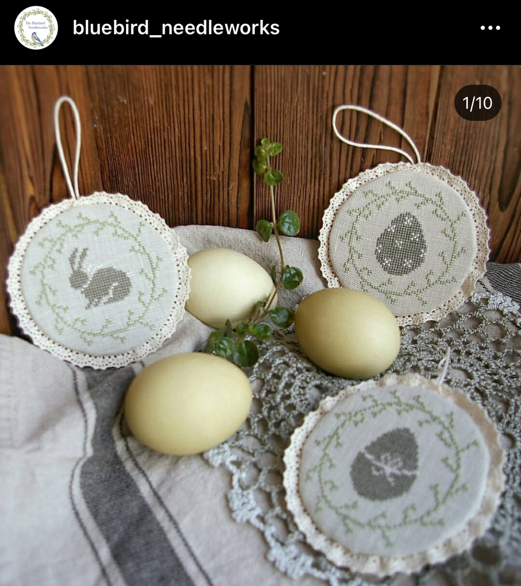 Скриншот из Инстаграм @bluebird_needleworks. Размещено с разрешения владелицы аккаунта 