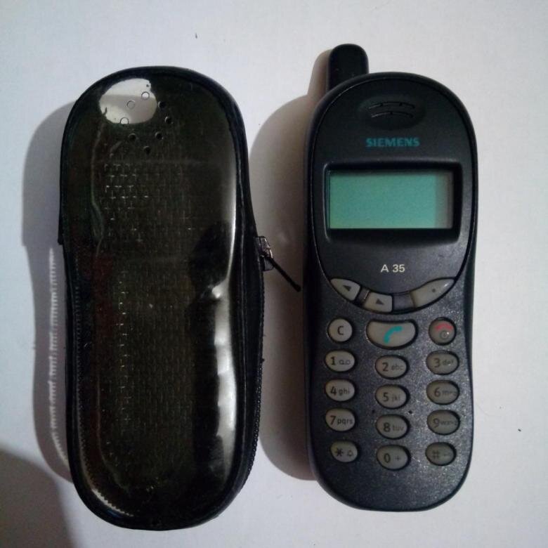 SIEMENS A35. Мой первый телефон.