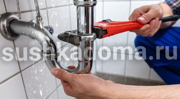 Необходимо оперативно выяснить место протечки