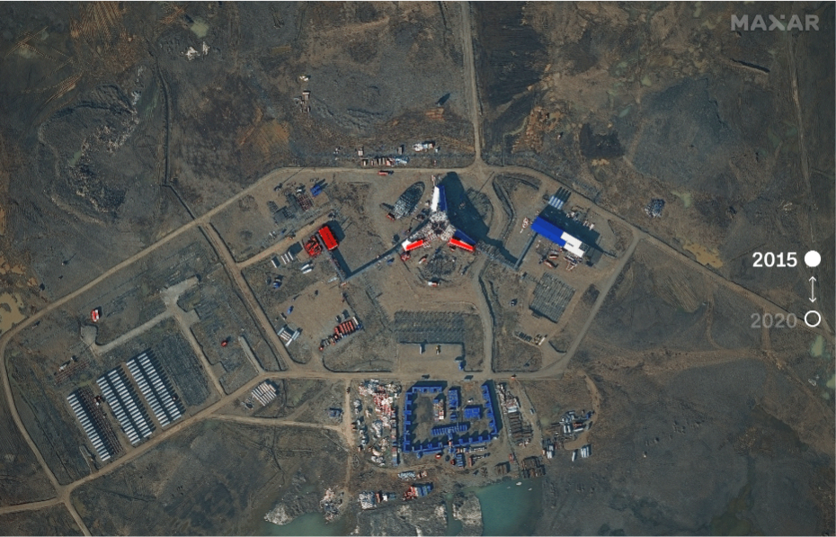 Снимки Maxar Technologies