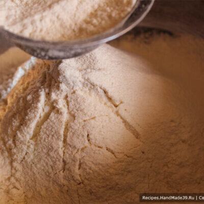 Постное тесто для лепёшек - шаг 1