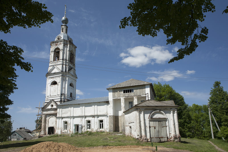 Церковь Петра и Павла. В метрических книгах "Петропавловская".