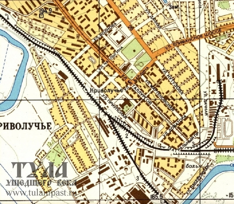 Старые карты тулы