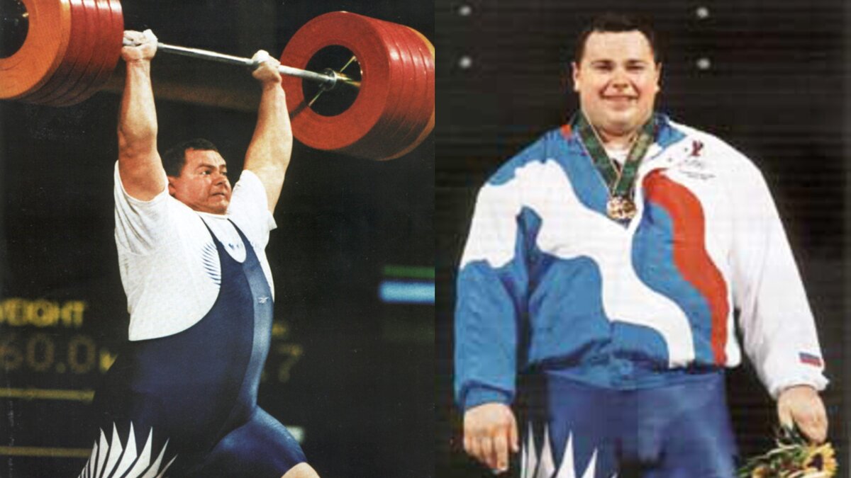 Штангист чемпион шахт