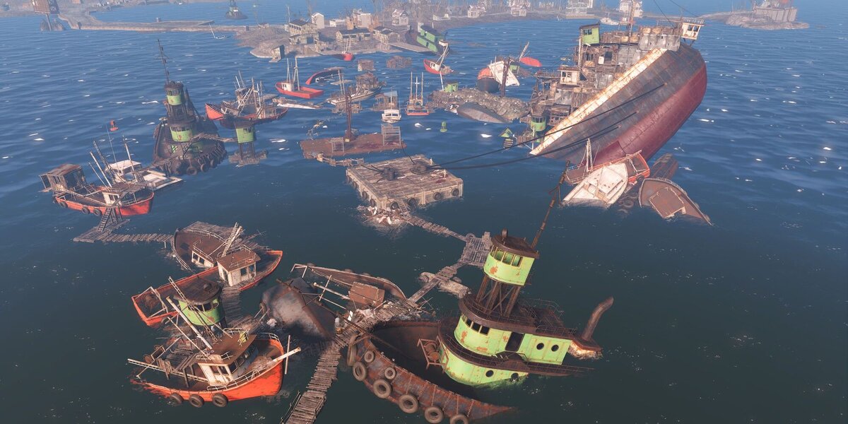 Идея поселения рейдеров, которое по сути является кладбищем кораблей, звучит довольно странно. Тем не менее, виртуозная реализация Либерталии делает её изюминкой всей игры. Бродить по обломкам кораблей и устранять угрозы внутри них — занятие весьма увлекательное. И впечатления, и сам сеттинг определённо останутся в памяти фанатов надолго, даже после того, как они полностью зачистят эту локацию.