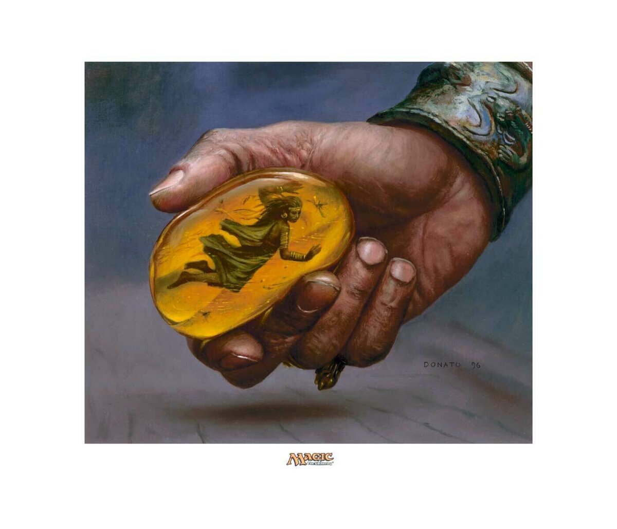 Самая первая карточная иллюстрация Донато для Wizards of the Coast.