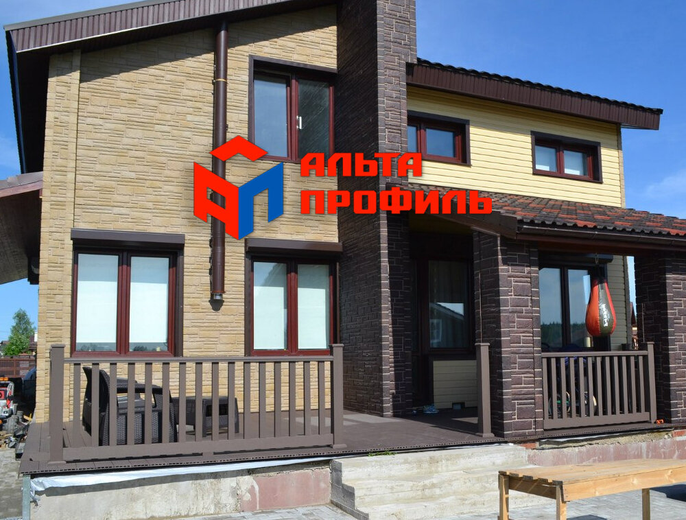 Фасадные панели, коллекция "Камень"