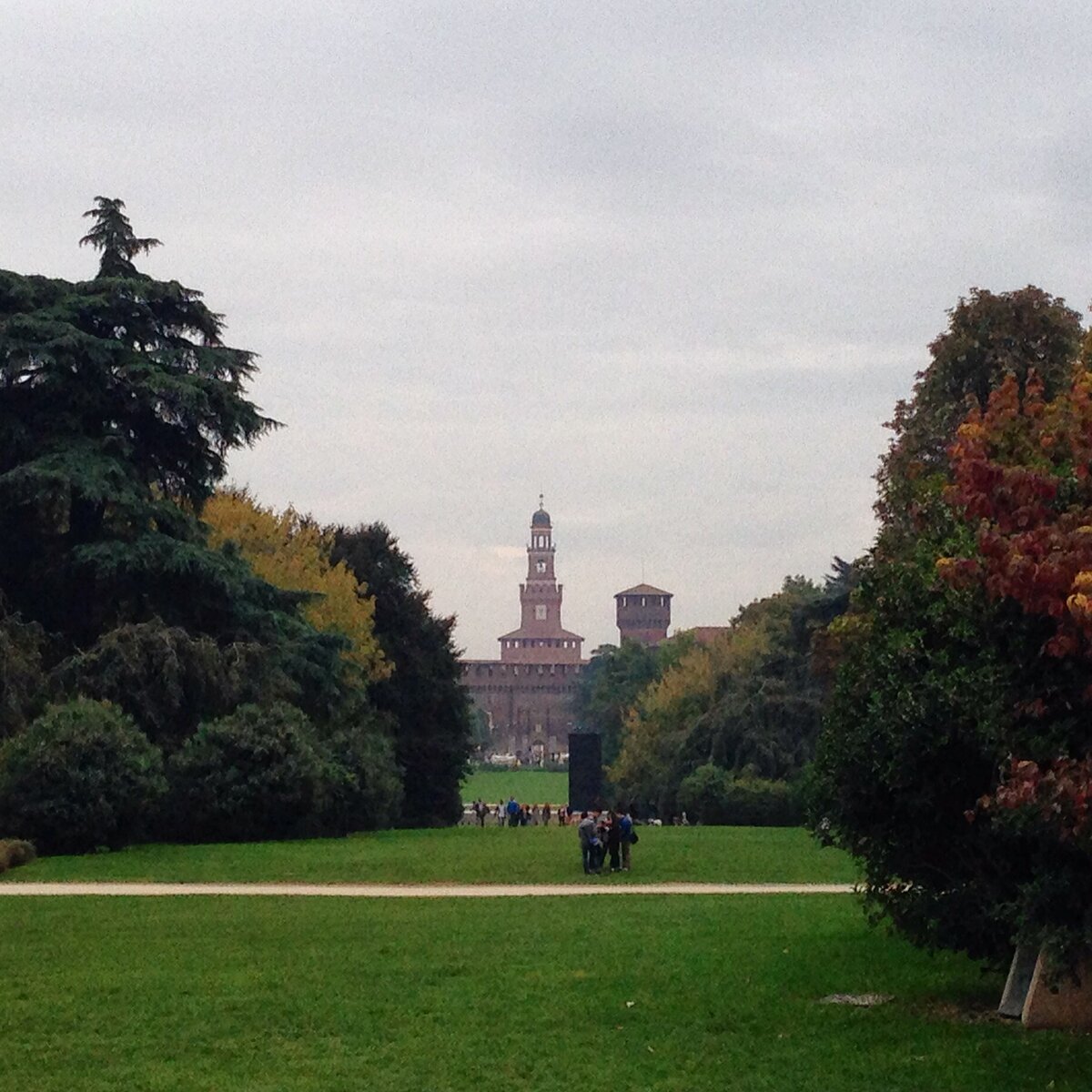 Parco Sempione. Фотография из личного архива.