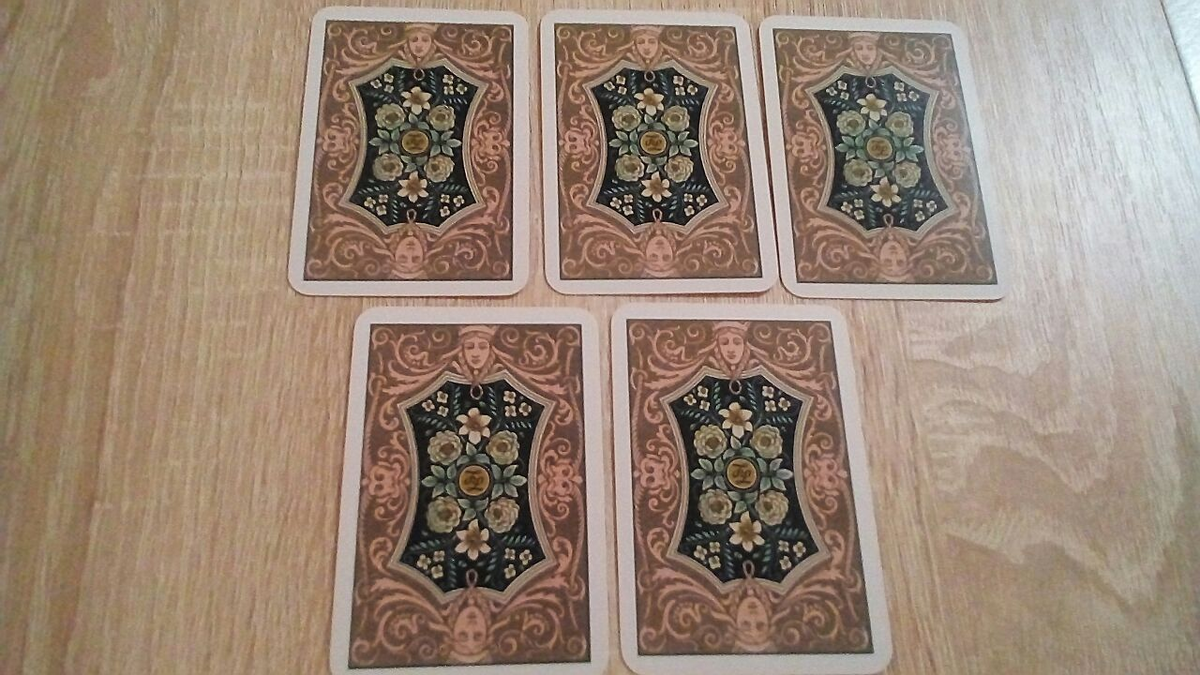 слева направо 1,2,3,4,5 