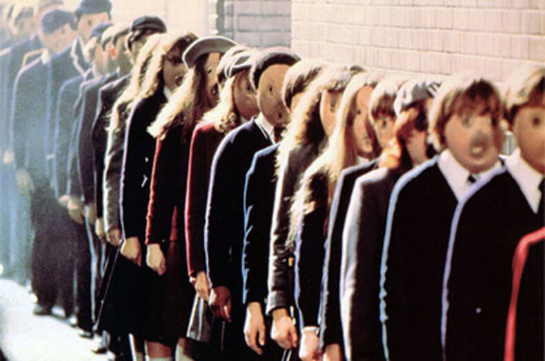 Кадр из Another Brick in the Wall Pink Floyd