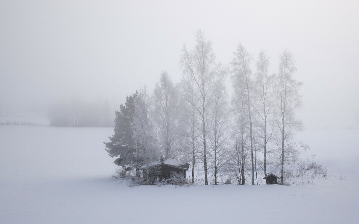Зима в Финляндии почти как наша/ © pixabay.com