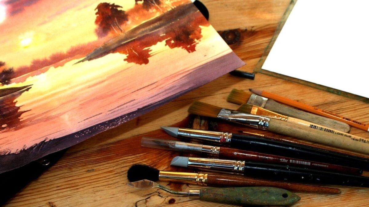 Кисти художника // Фото: Министерство культуры Крыма