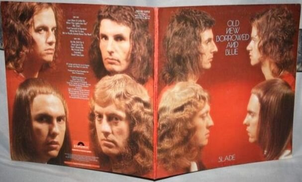 Slade «Old New Borrowed and Blue», 1974 г.