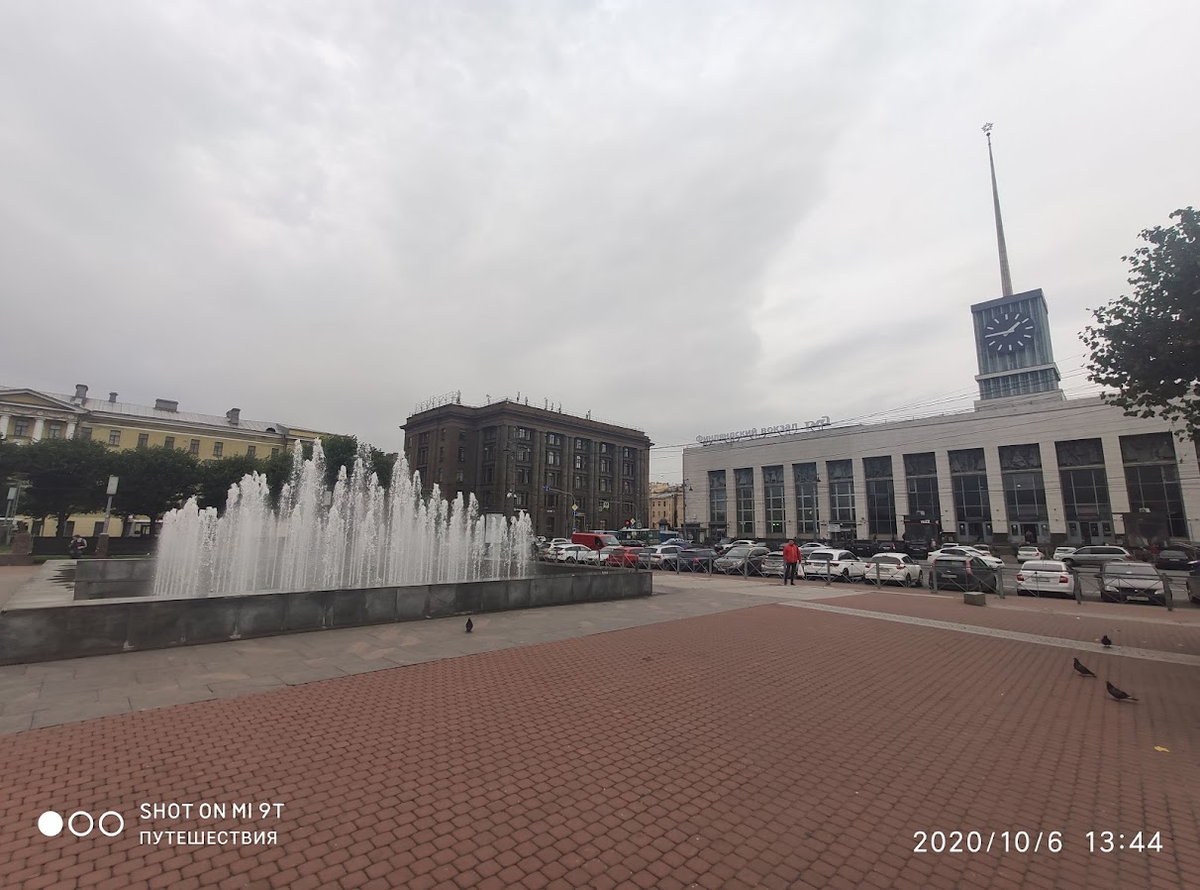 Санкт-Петербург. Финляндский вокзал. Фото автора