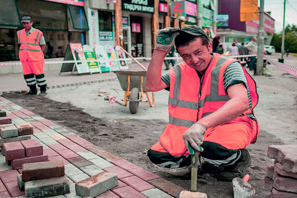 Узбекский народ за работой