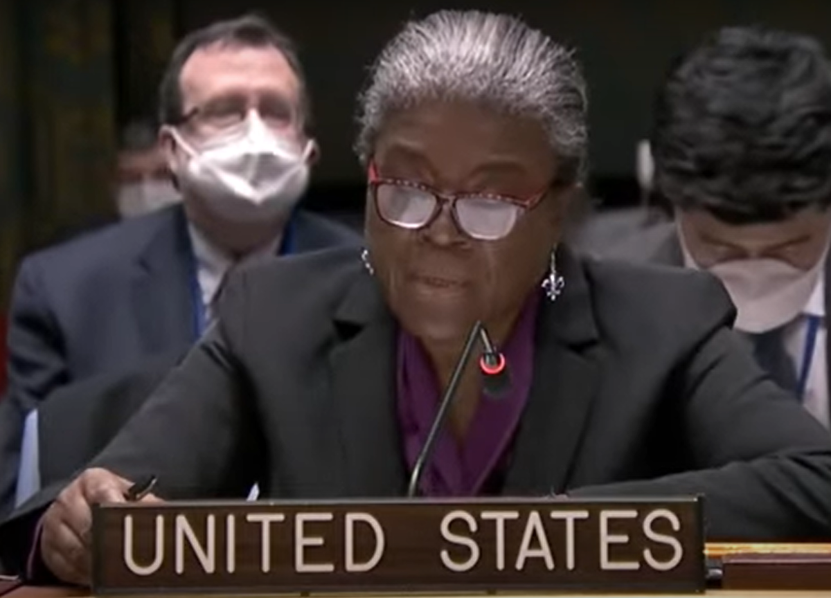 Та самая представительница от США. Скриншот с ютуб-канала  Review News