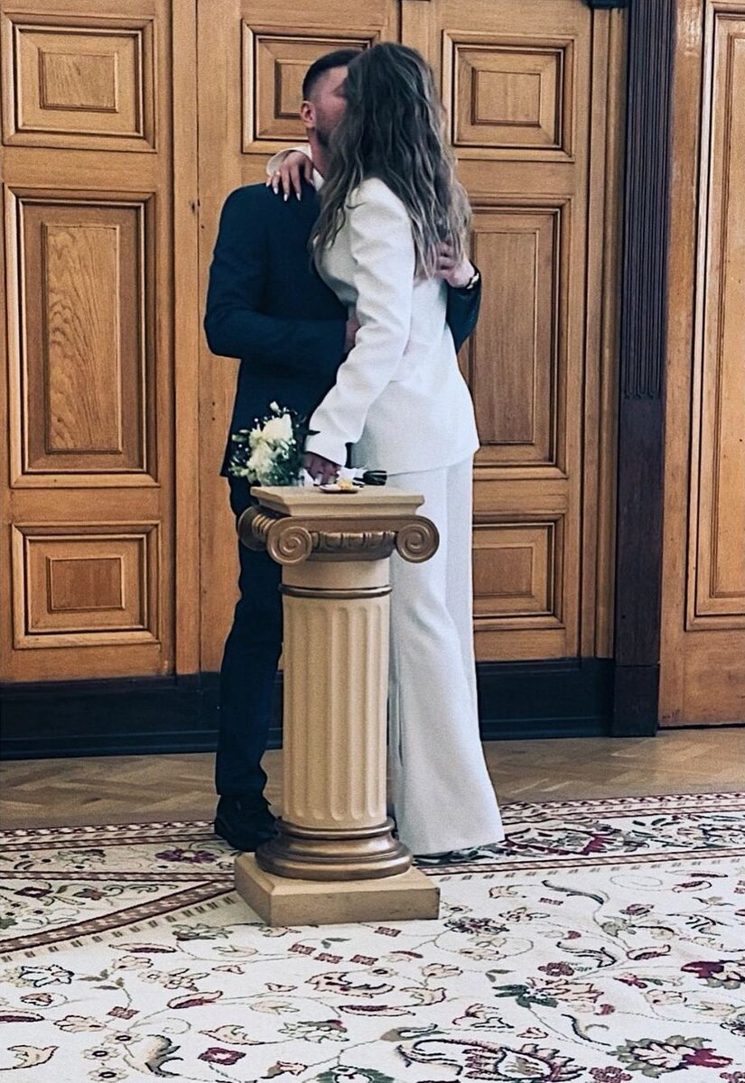    Ингрид Олеринская с супргомInstagram / @olerinskaya