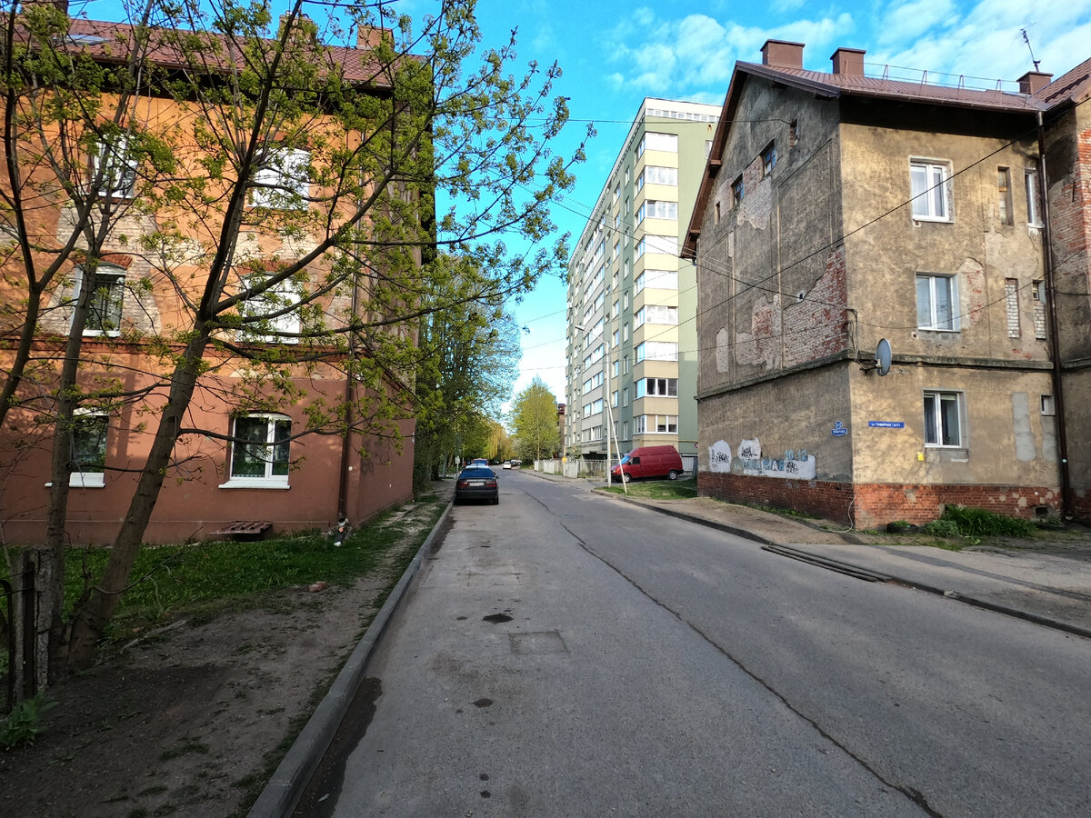 Улица товарная в Калининграде