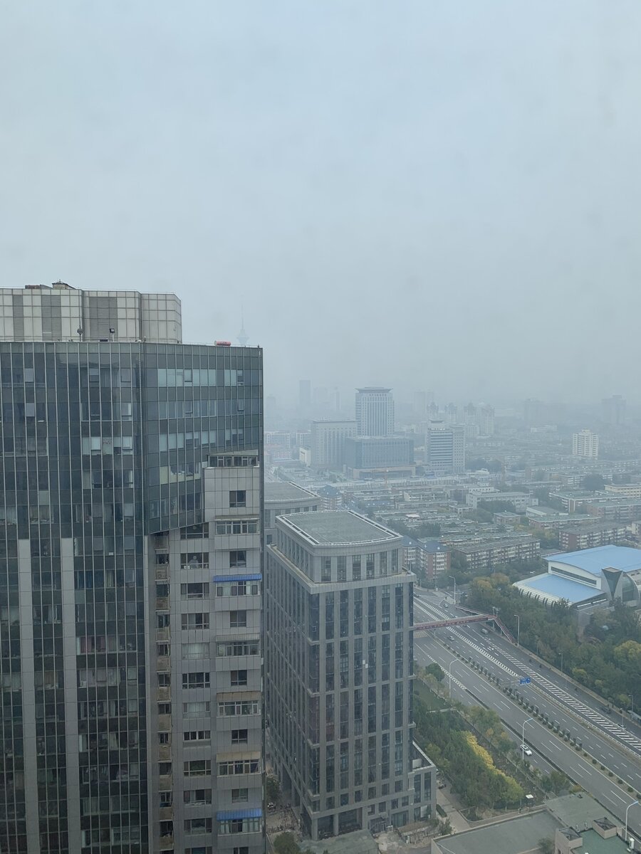 Вид из окна в Тяньцзине