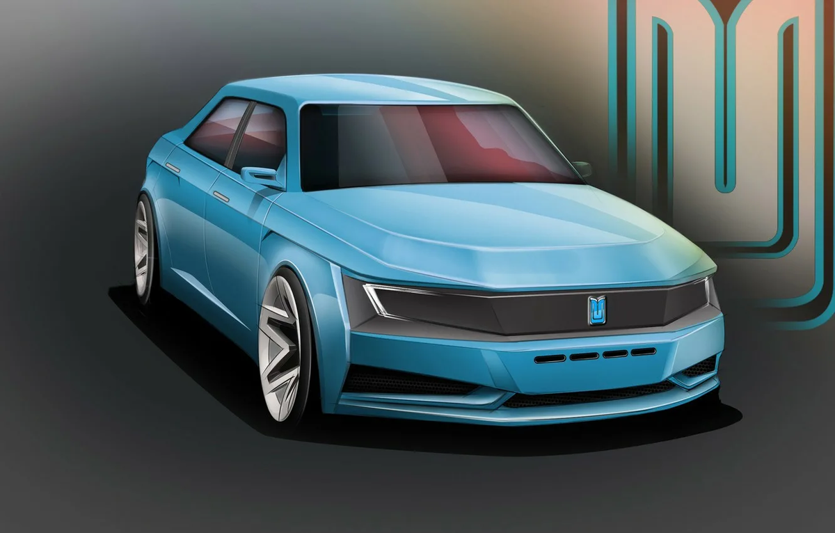 Дизайн проект нового Москвича (Автор: Evgeniy Krastev)