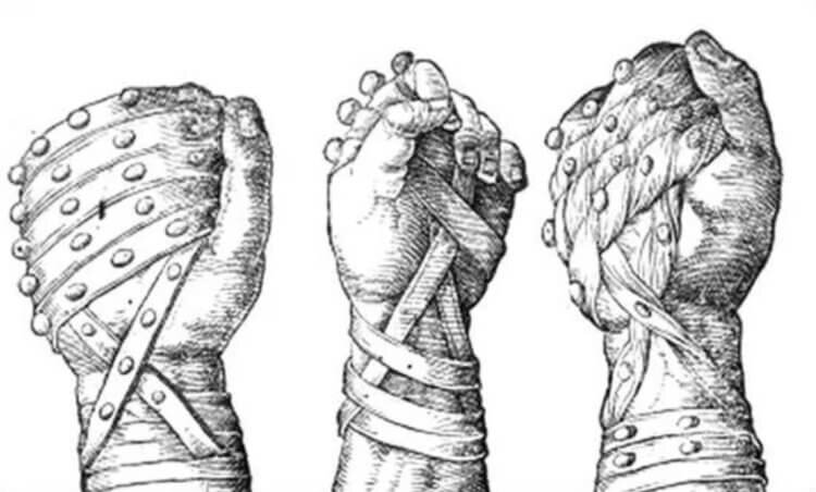 Оружие цестус выглядело примерно так