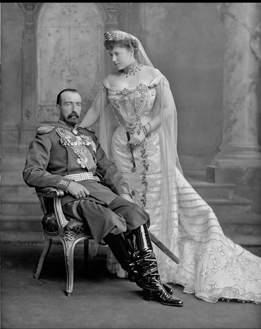 Графиня де Торби София Николаевна Меренберг и великий князь Михаил Михайлович Романов