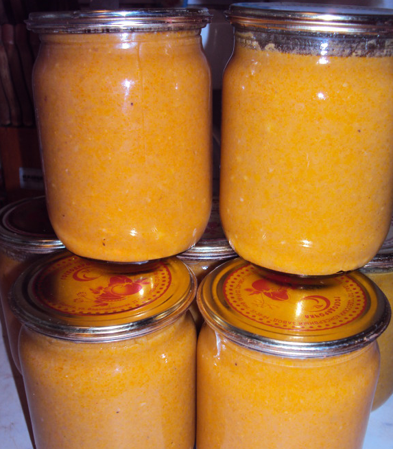 Кабачковая икра. 
