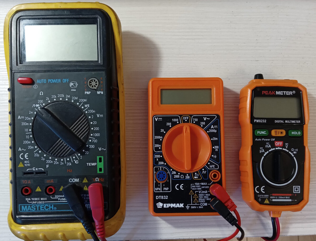 Сравнение мультиметров