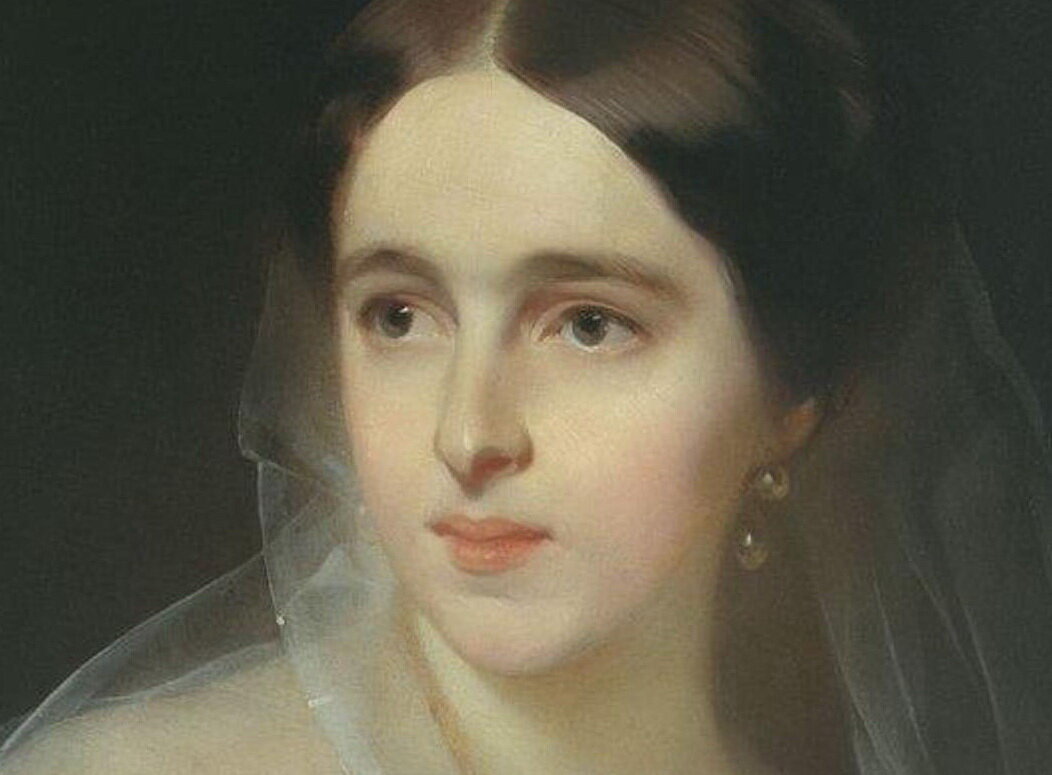 Наталья Николаевна Пушкина - Ланская, худ. И. Макаров, 1849 г. 