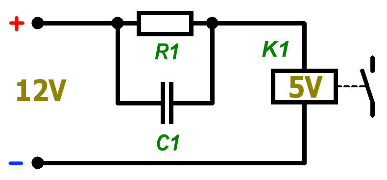 Схема включения rc цепей