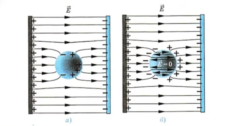 Проводники в электростатическом поле — Гипермаркет знаний