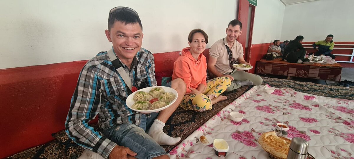 Обед в Киргизии 